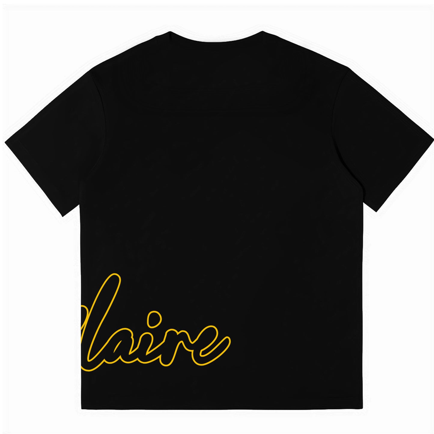 CEFLAIRE "YELLOW STARS" BLACK TEE