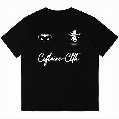 CEFLAIRE "SIGNATURE BLACK" TEE