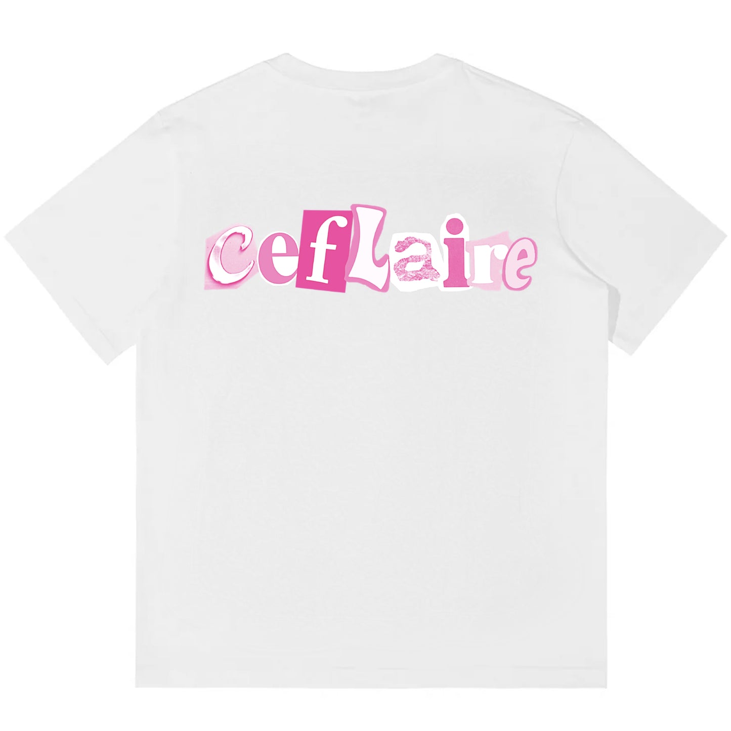 CEFLAIRE "CR TEE WHITE" TEE