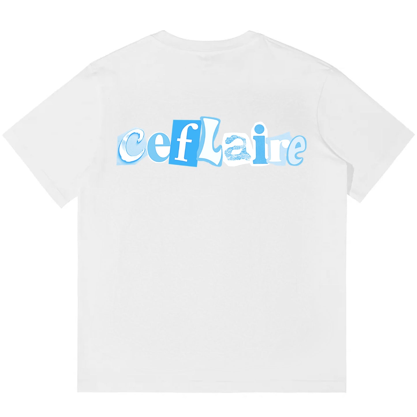 CEFLAIRE "CR TEE WHITE" TEE